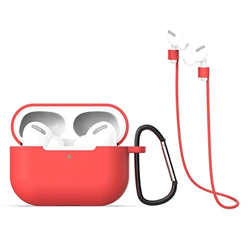 Case for AirPods Pro - Wireless Charging + Hook + Anti-lost Rope