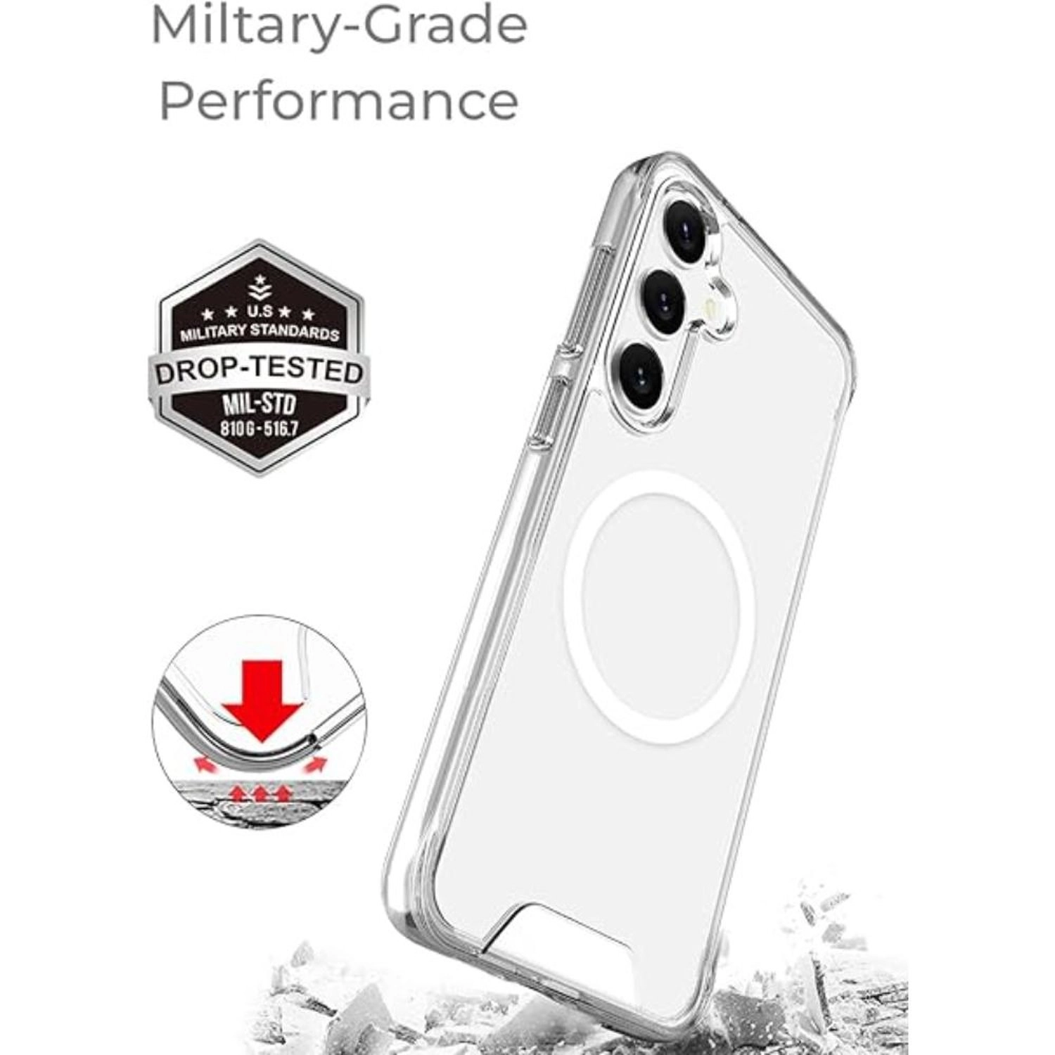 GMBS25P Case Screen Protector for Samsung Galaxy S25 Plus