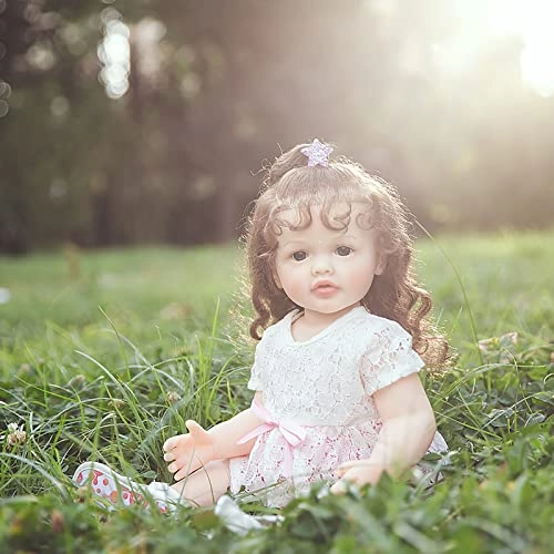 Reborn Baby Doll - 22 Inch Silicone Vinyl Baby Girl