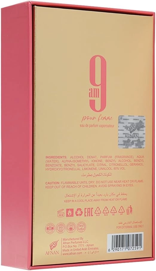 9AM Eau de Parfum 100ml
