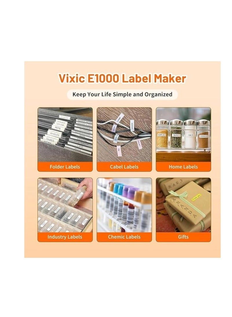 E1000 PRO - Thermal transfer 3.5mm|6mm|9mm|12mm