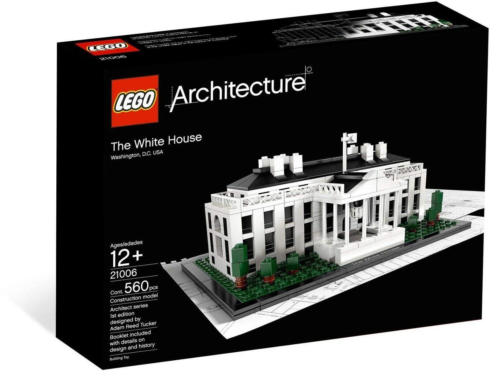 LEGO Architecture The White House (21006) - 5.4 inches high