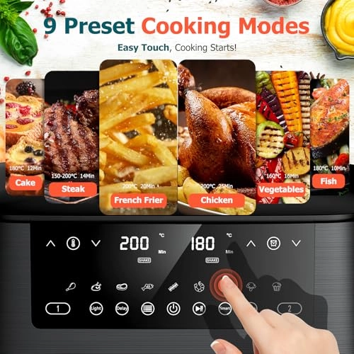 Dual Air Fryer XL AF2-40D06