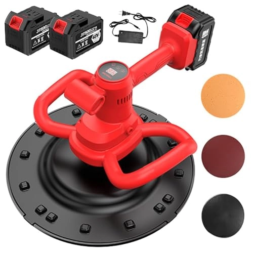 Electric Wall Plastering Machine - 25000mA 9 Speeds 380mm