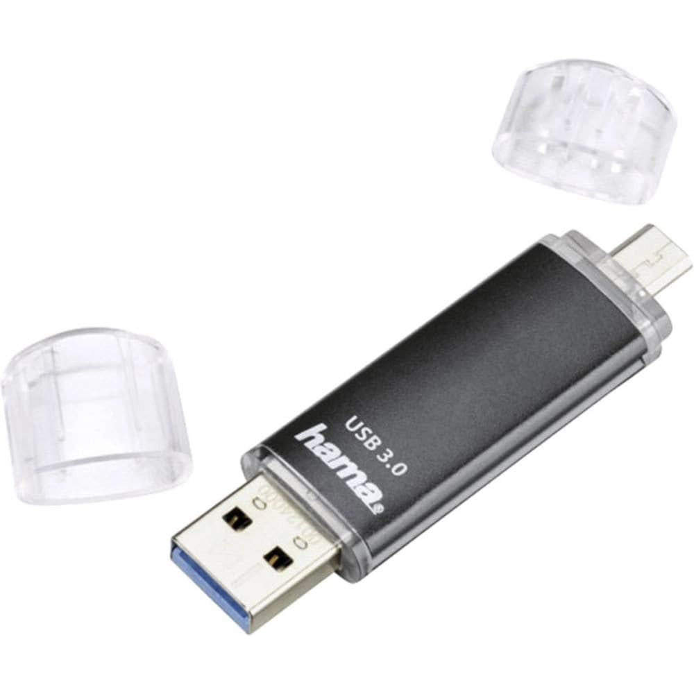 Hama Laeta Twin - USB 3.0 micro USB/USB Type-A 128 GB