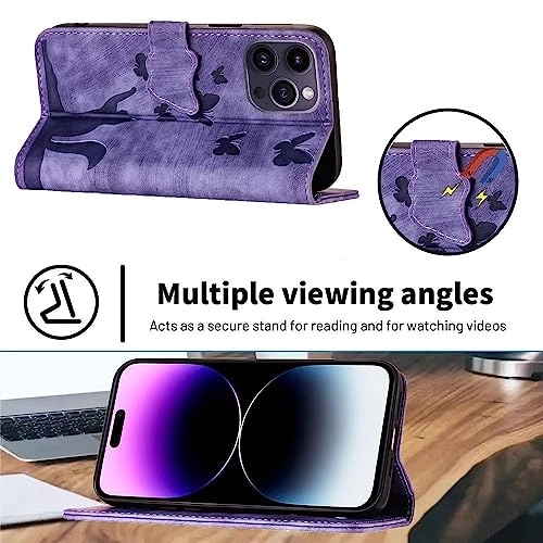 Flip Phone Cover Wallet Protective Case for iPhone 14