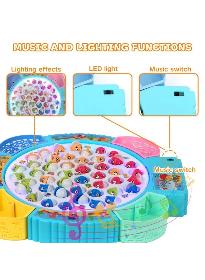 Magnetic Fishing Games - 45 Fish 8 Poles