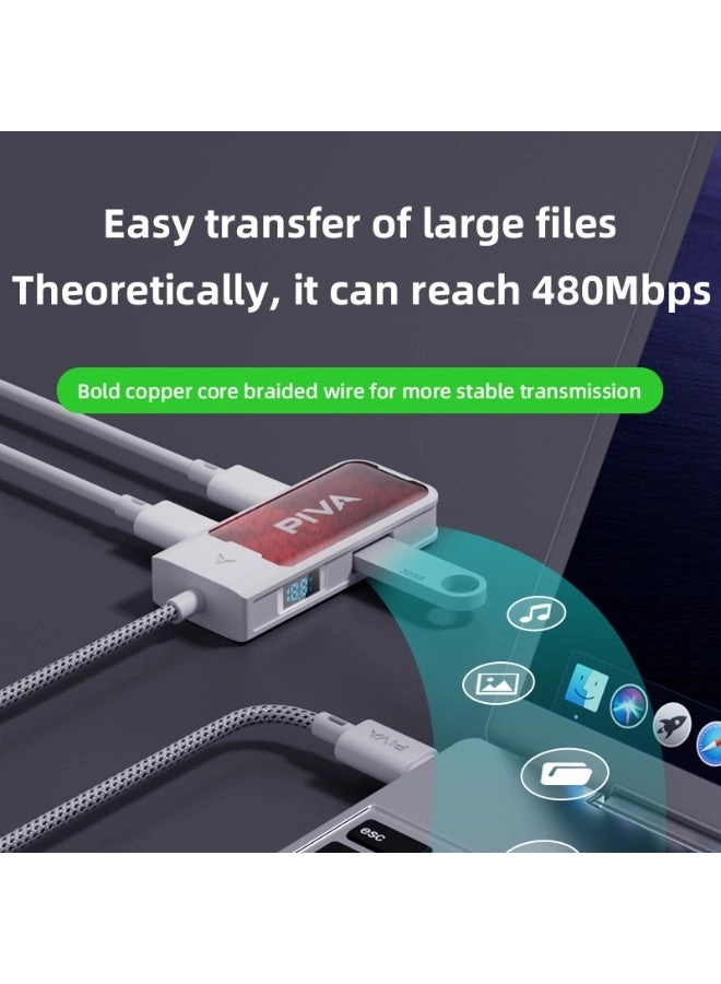 G41 - Type-C compatible with Type-C devices, iPhones with Type-C ports, and iPads