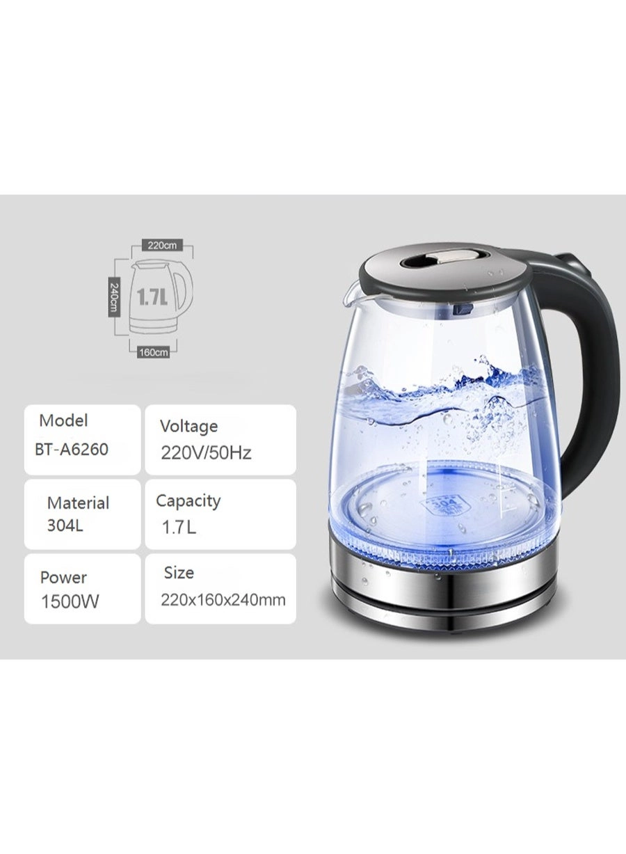 Electric Glass Kettle - 1.7 L