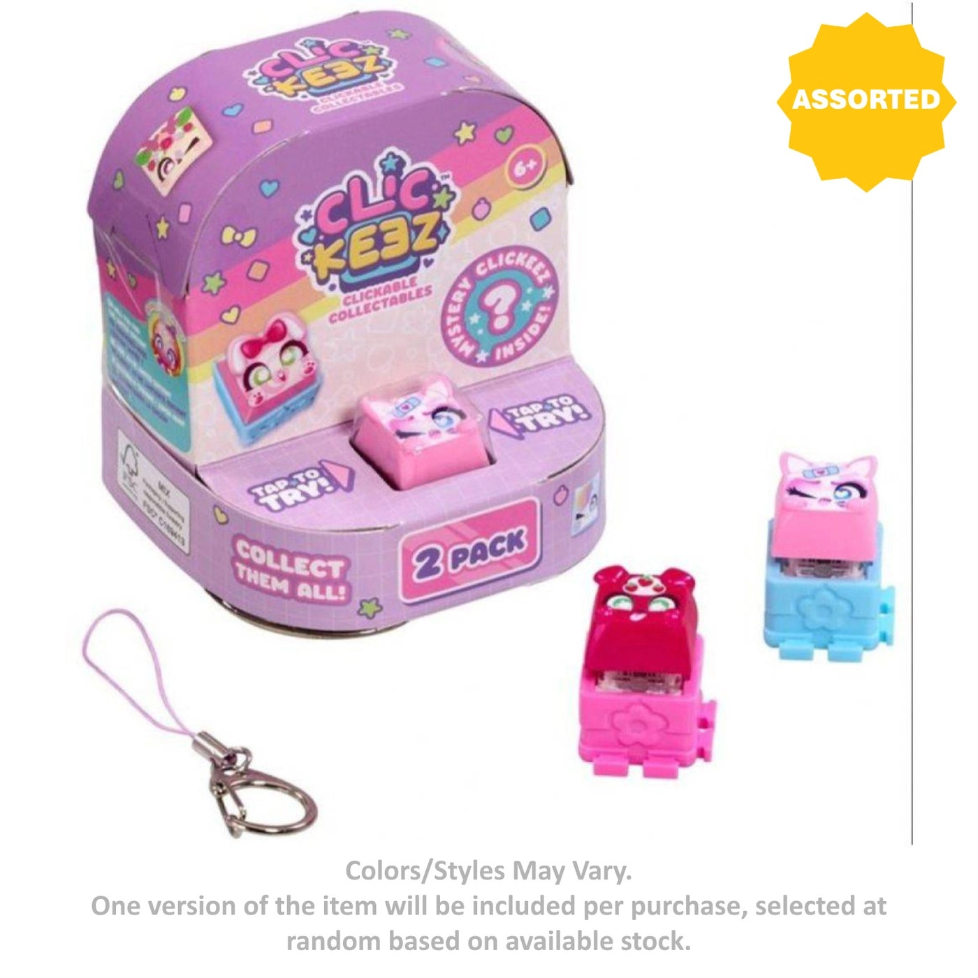 Clickable Keyboard Collectables - 6 years+ Pack