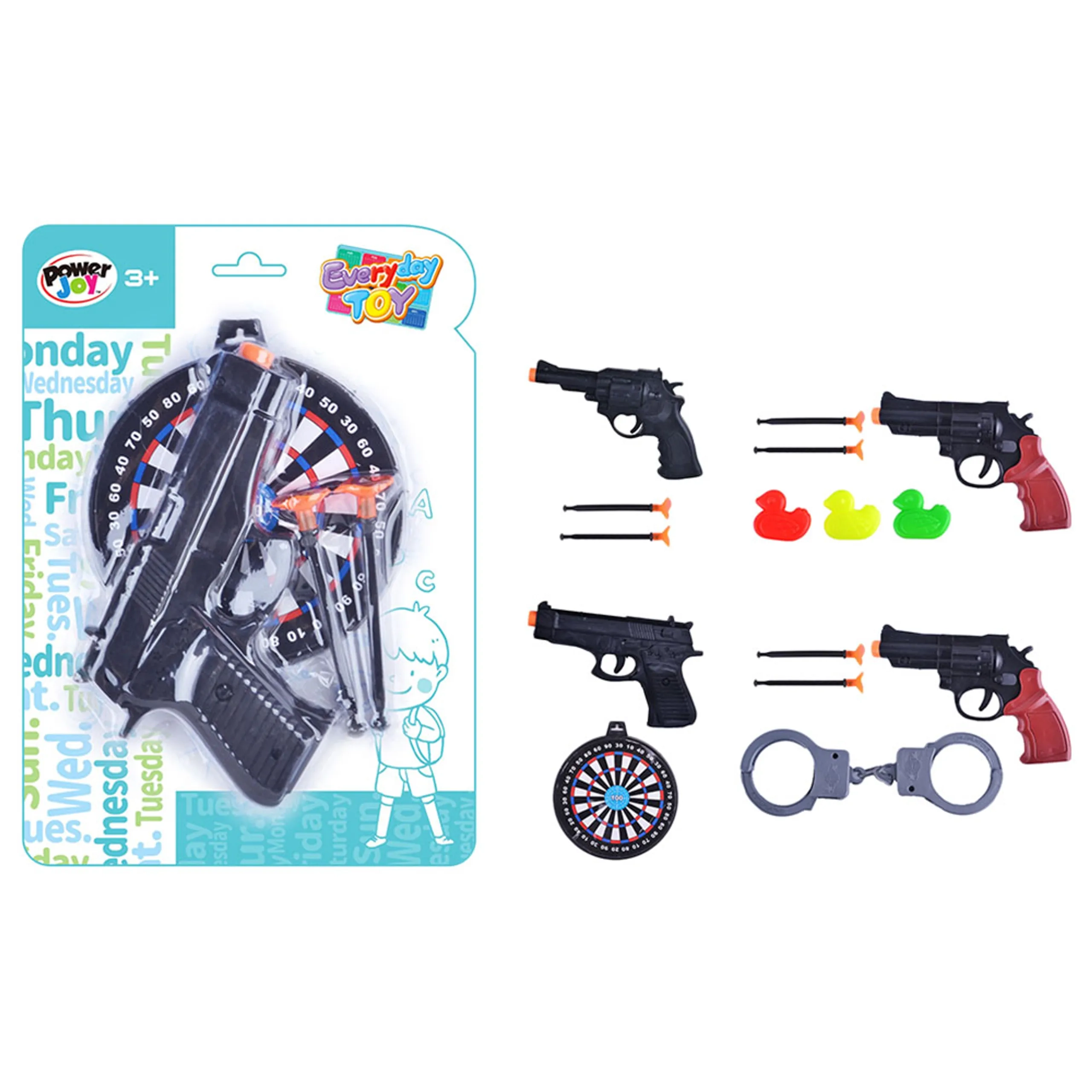 Power Joy Everyday Police Role Play Set - 4 pcs (ALGT-02-1)
