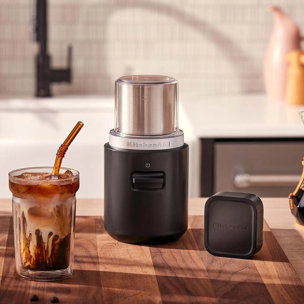 Cordless Coffee Grinder - 12 V Black