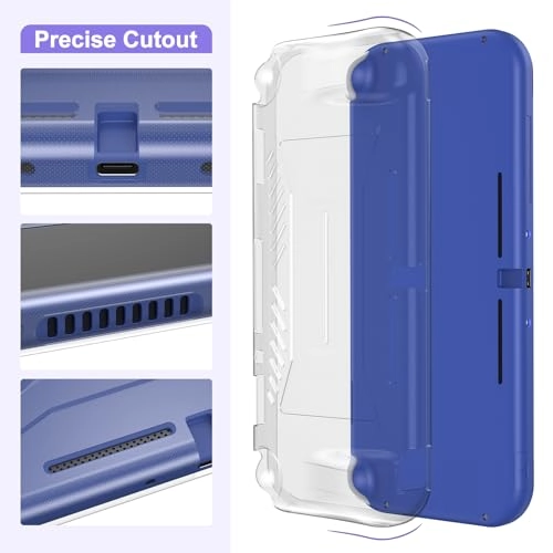 Switch Lite Carrying Case + Switch Game Case + Switch Lite Screen Protector + Switch Thumb Grips