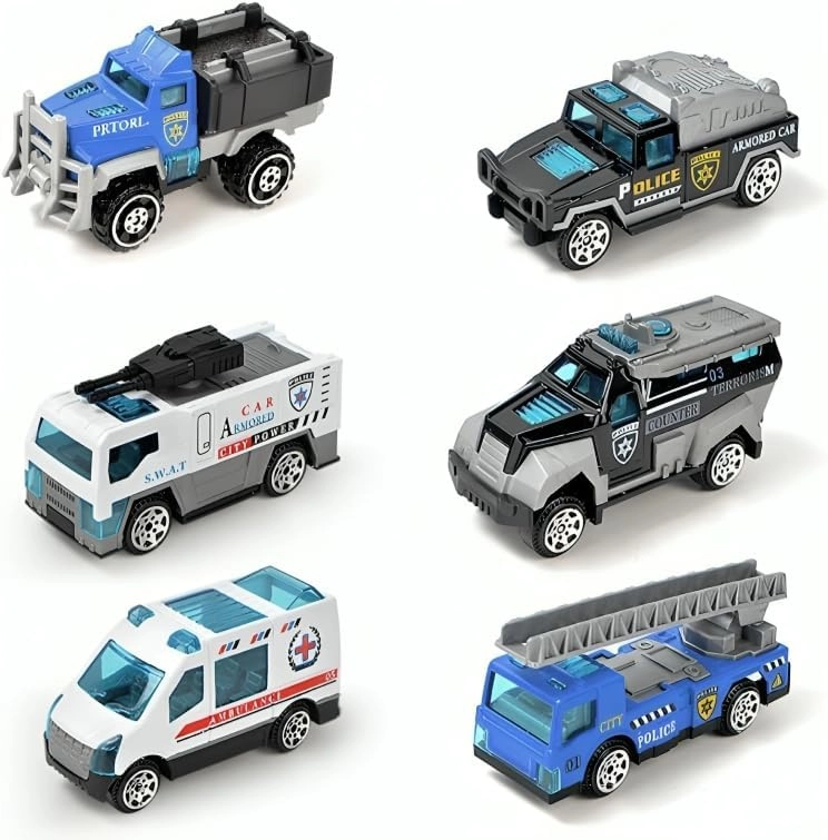 Vintage Car Set - 6 pcs