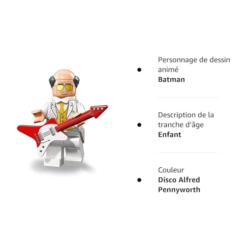 The Batman Movie Disco Alfred Minifigure - Series 2
