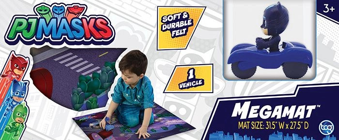 TCG Mats PJ Masks Felt Megamat
