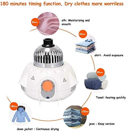 Folding Clothes Dryer - Portable Ventless Hot Drying