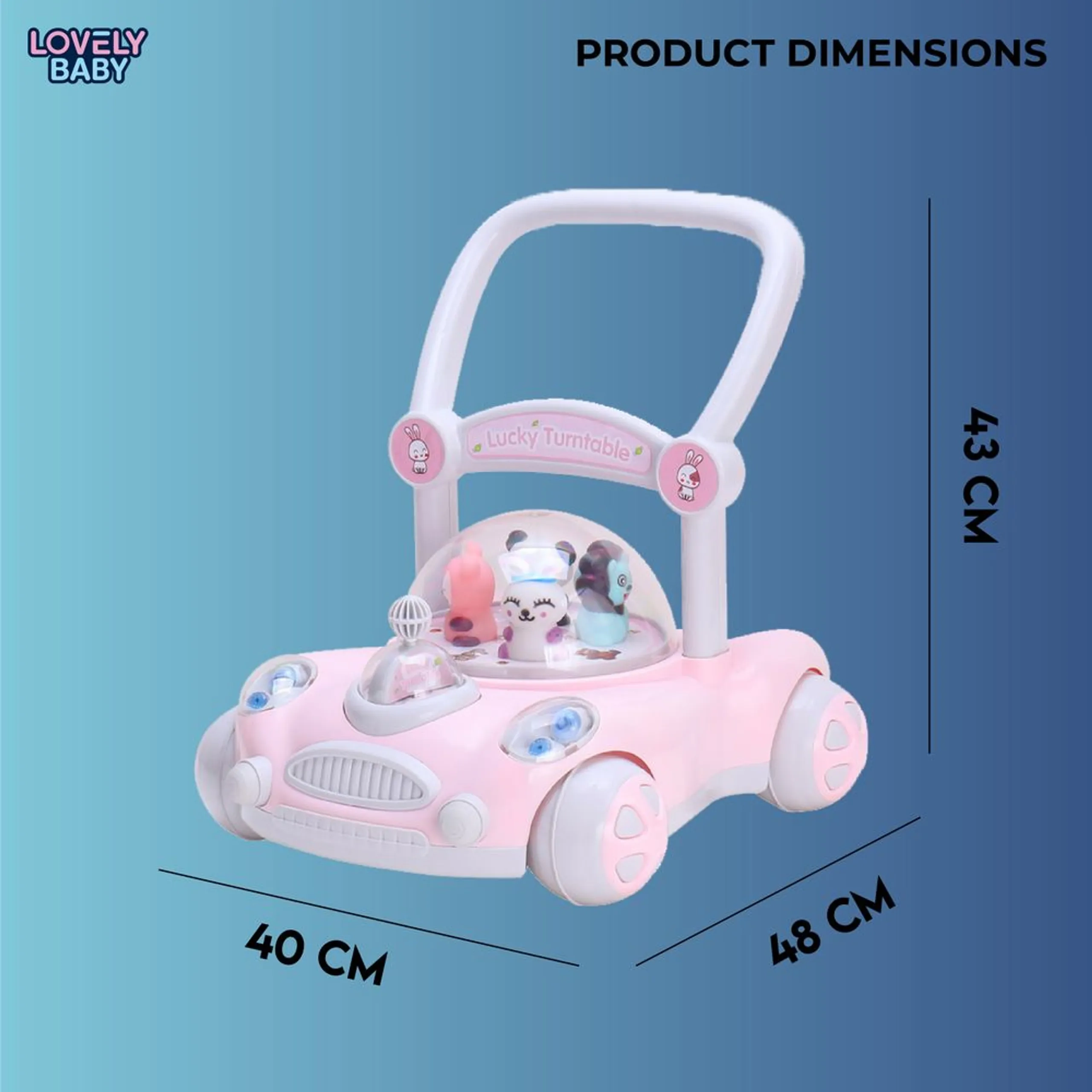 Bunny Baby - Pink 6 months+