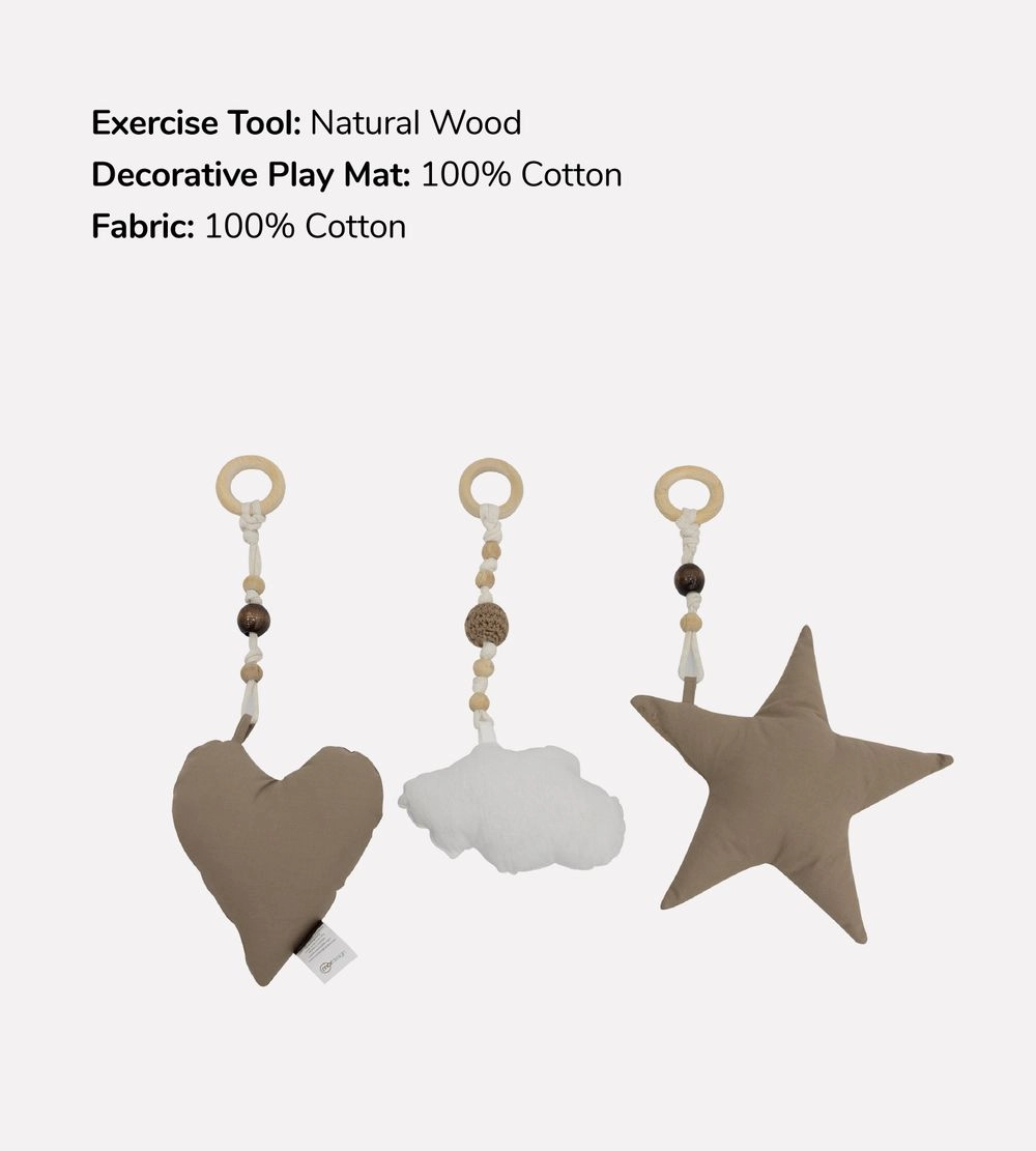 Wooden Baby Gym - Suitable for 0 month and above