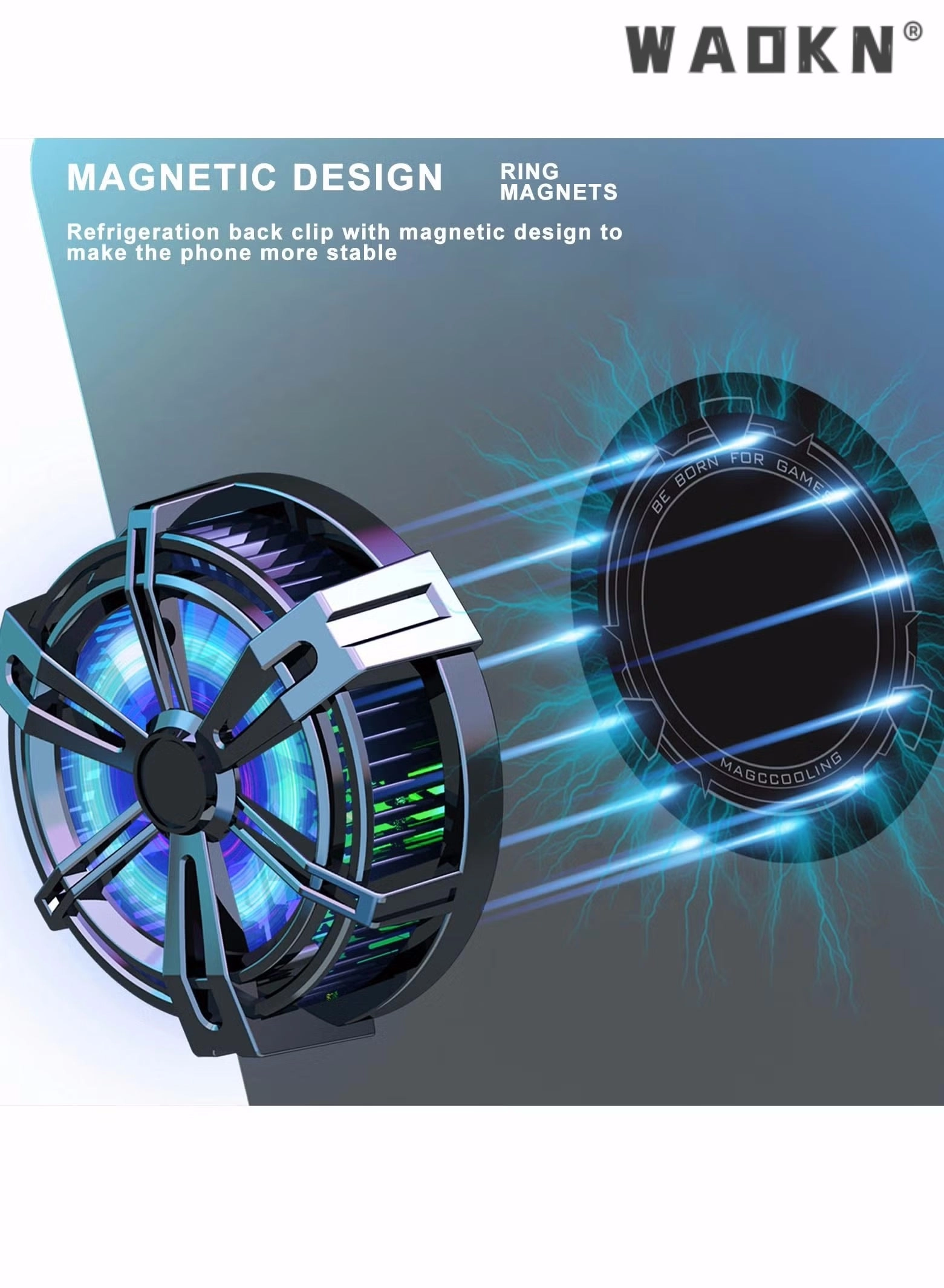 Mobile Phone Cooler - MagSafe Compatible Semiconductor Cooling