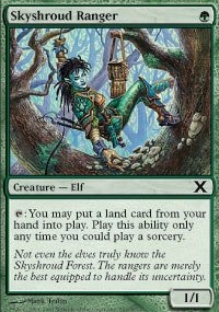 Magic: the Gathering Skyshroud Ranger 297/383 - Tenth Edition