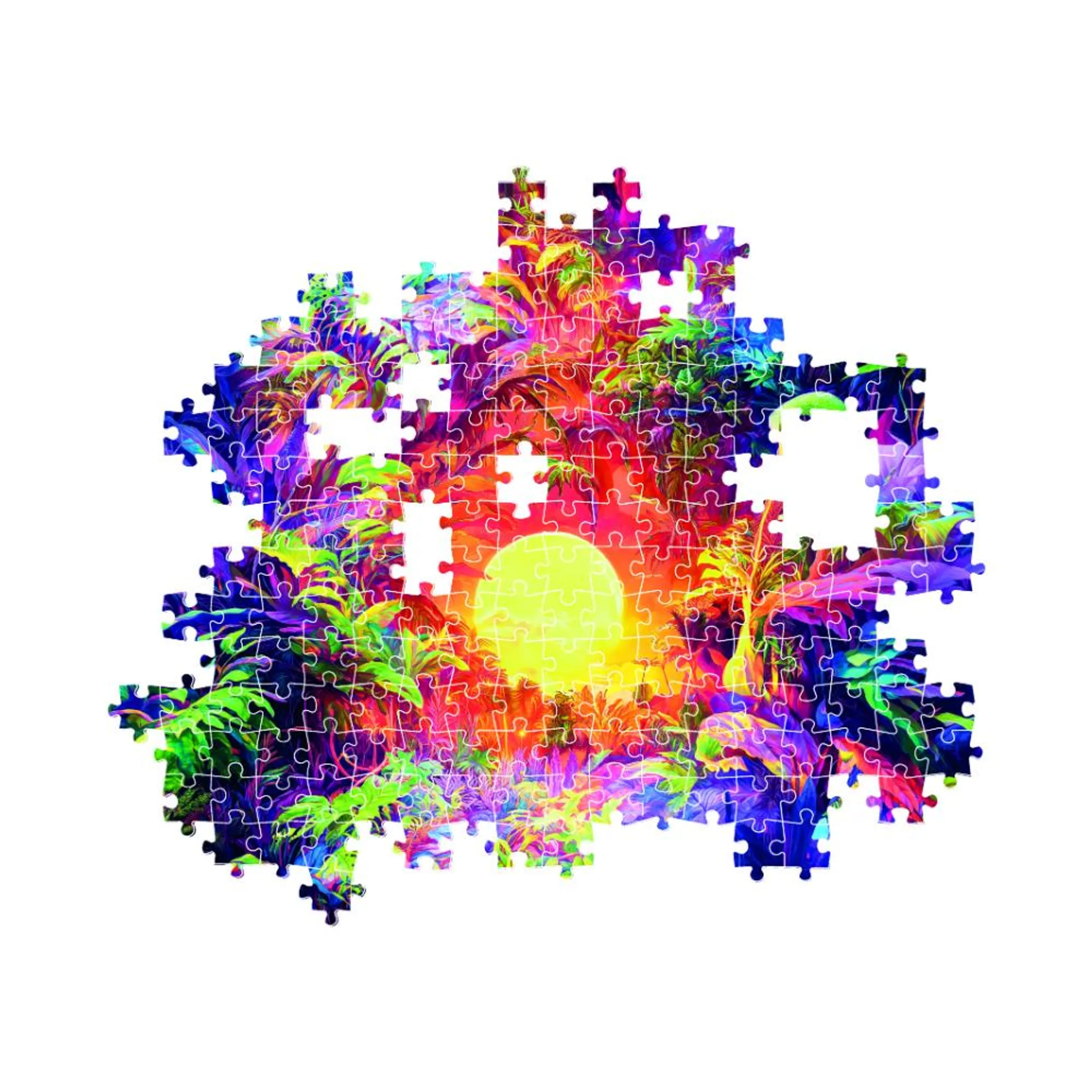 Psychedelic Colorboom Puzzle (ALGT-35530) - 500 pcs