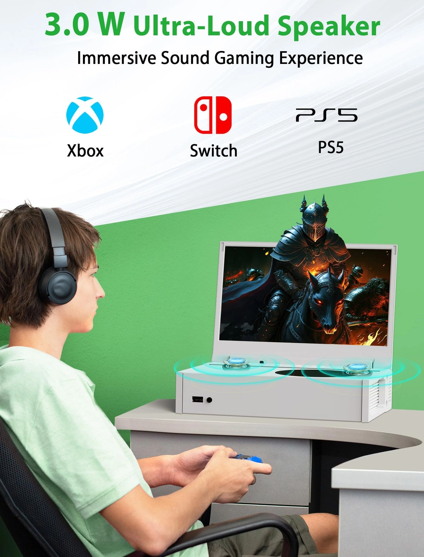 Portable Gaming Monitor - 3840 x 2160 pixels 14 inch