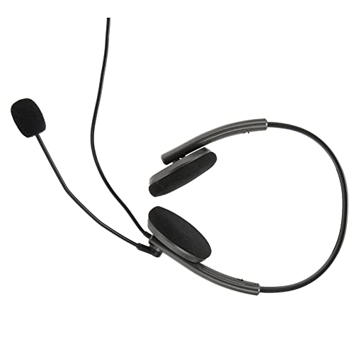 Call Center Headset - Single 3.5mm Space Gray Hearing Protection