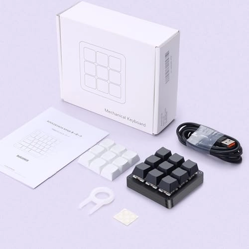 One-Handed Macro Mechanical Keyboard - USB-C Wired