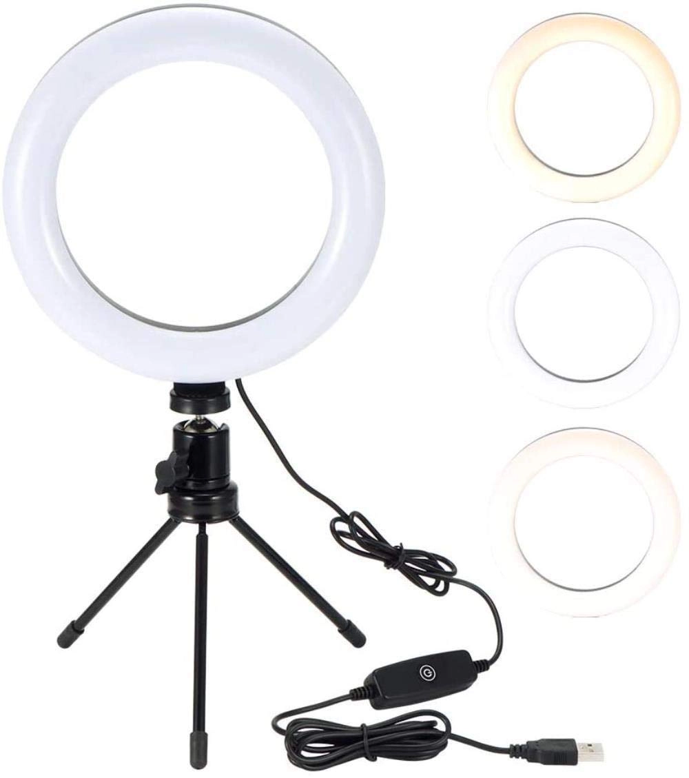 RGB Color Soft Ring Light - 26CM