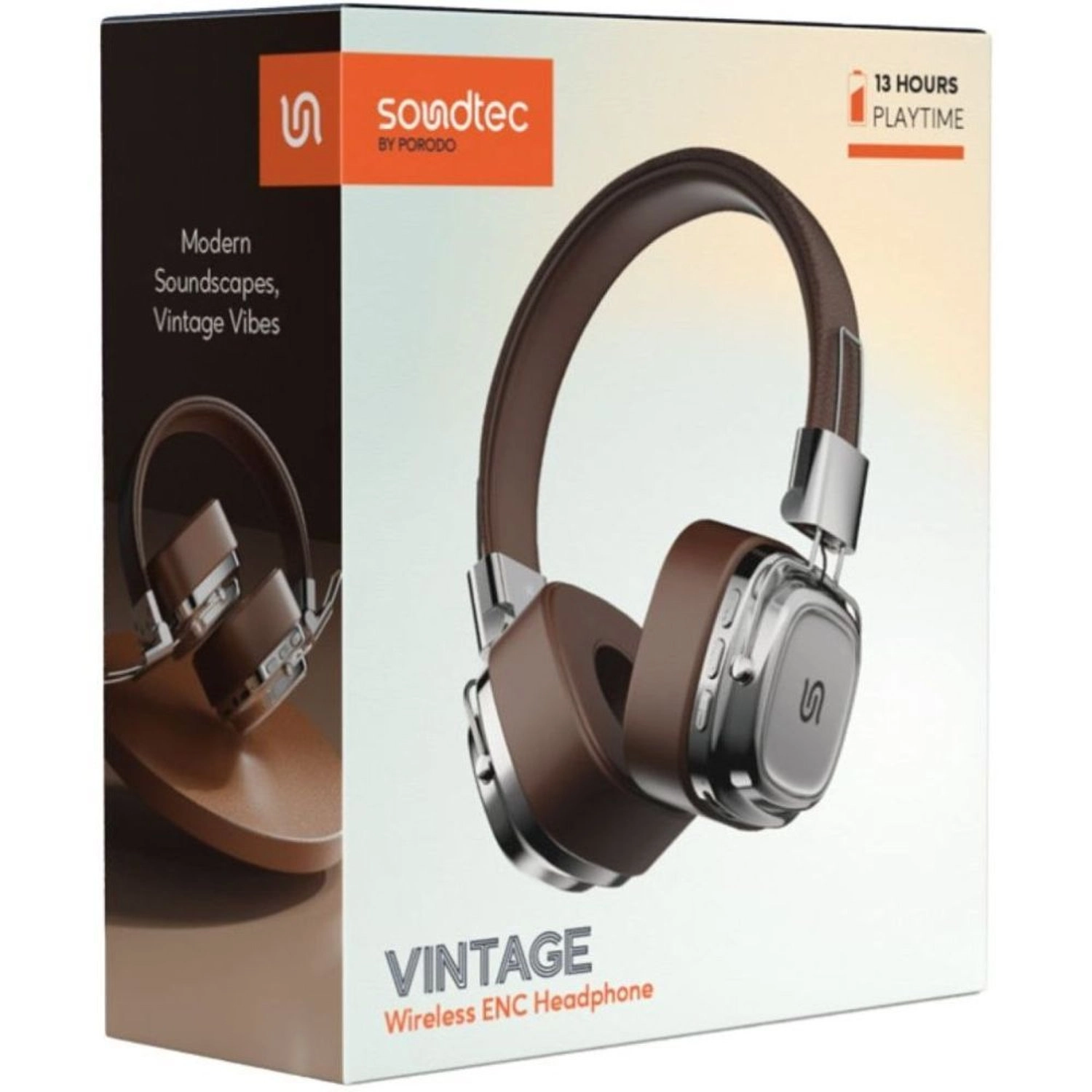 Soundtec Vintage Wireless Headphone