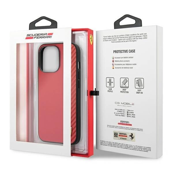 Ferrari FESAXHCP13XRE Back Cover with MagSafe for iPhone 6.7 Inch