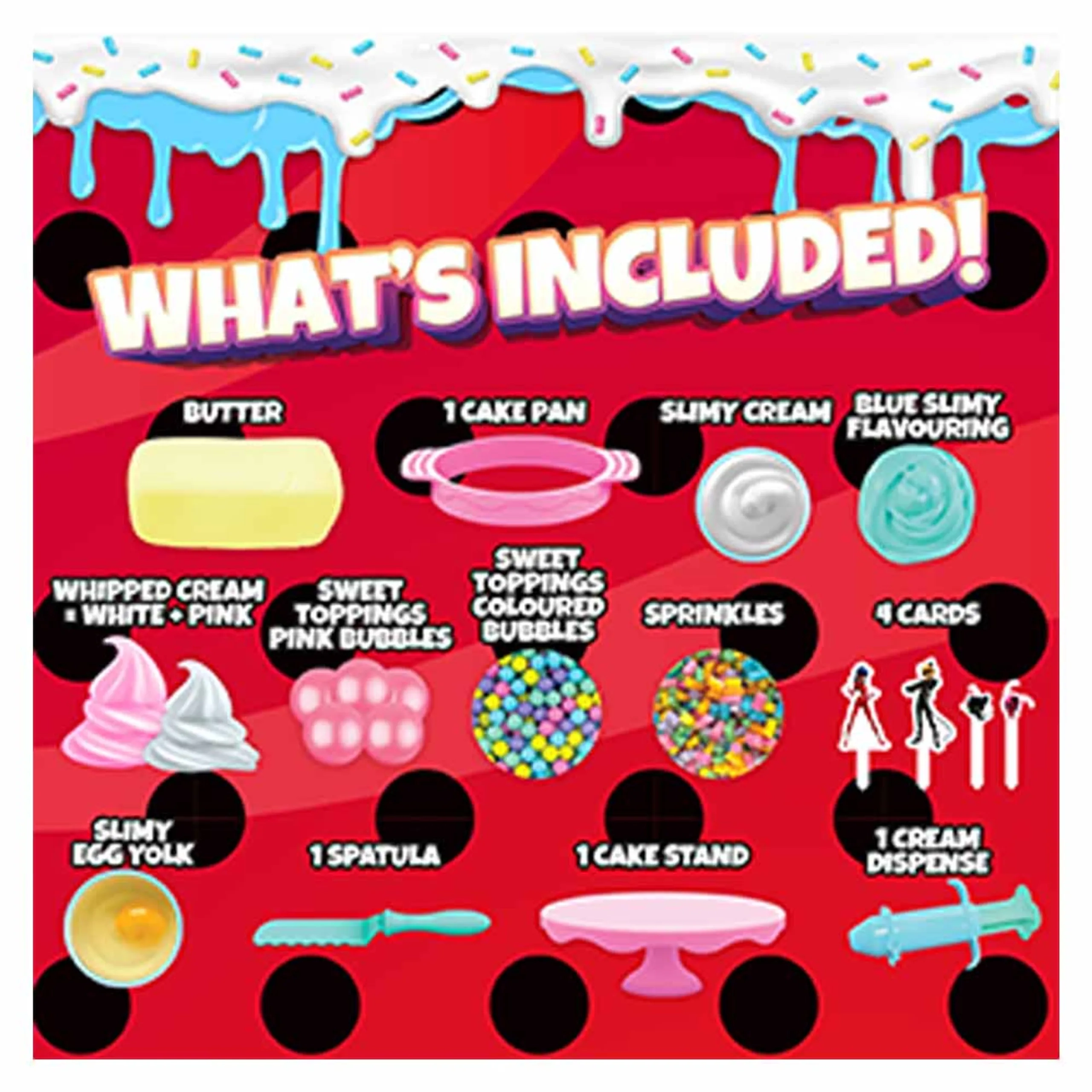Sprinkle N' Slimy Cake Creations Kit - 5+ years