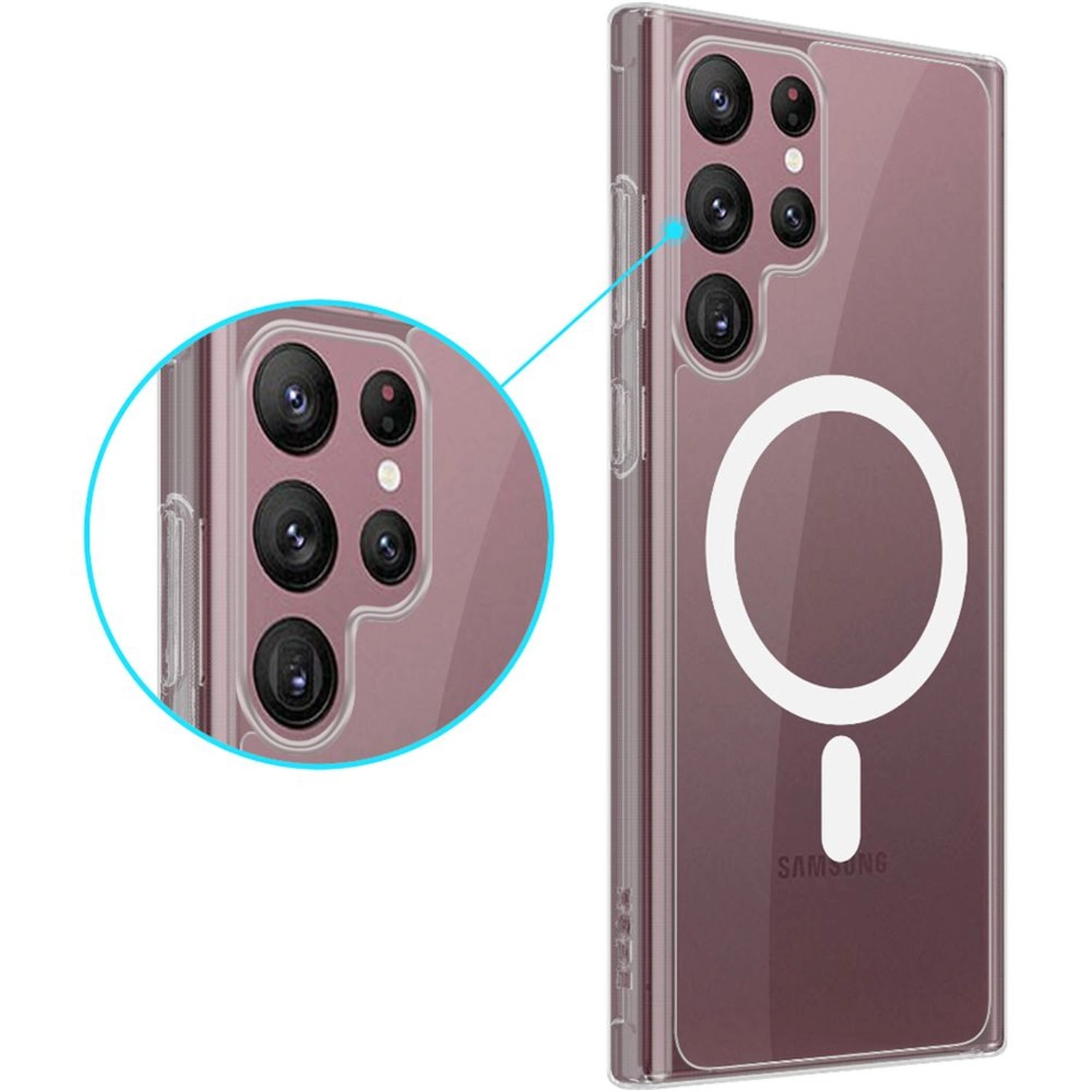 Magnetic Case for Galaxy S22 Utra