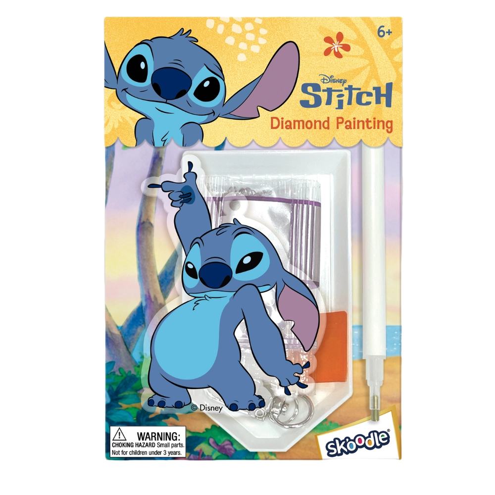 Disney Diamond Painting Keychain Kit - Lilo & Stitch
