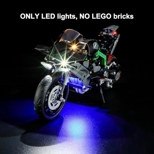LED Light for LEGO 42170 Technic Kawasaki Ninja H2R Motorcycle Set