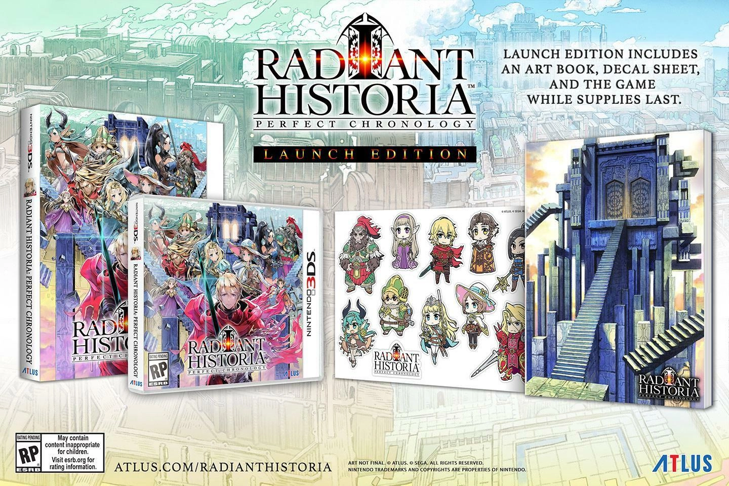 Nintendo Radiant Historia Perfect Chronology - Launch Edition 3DS
