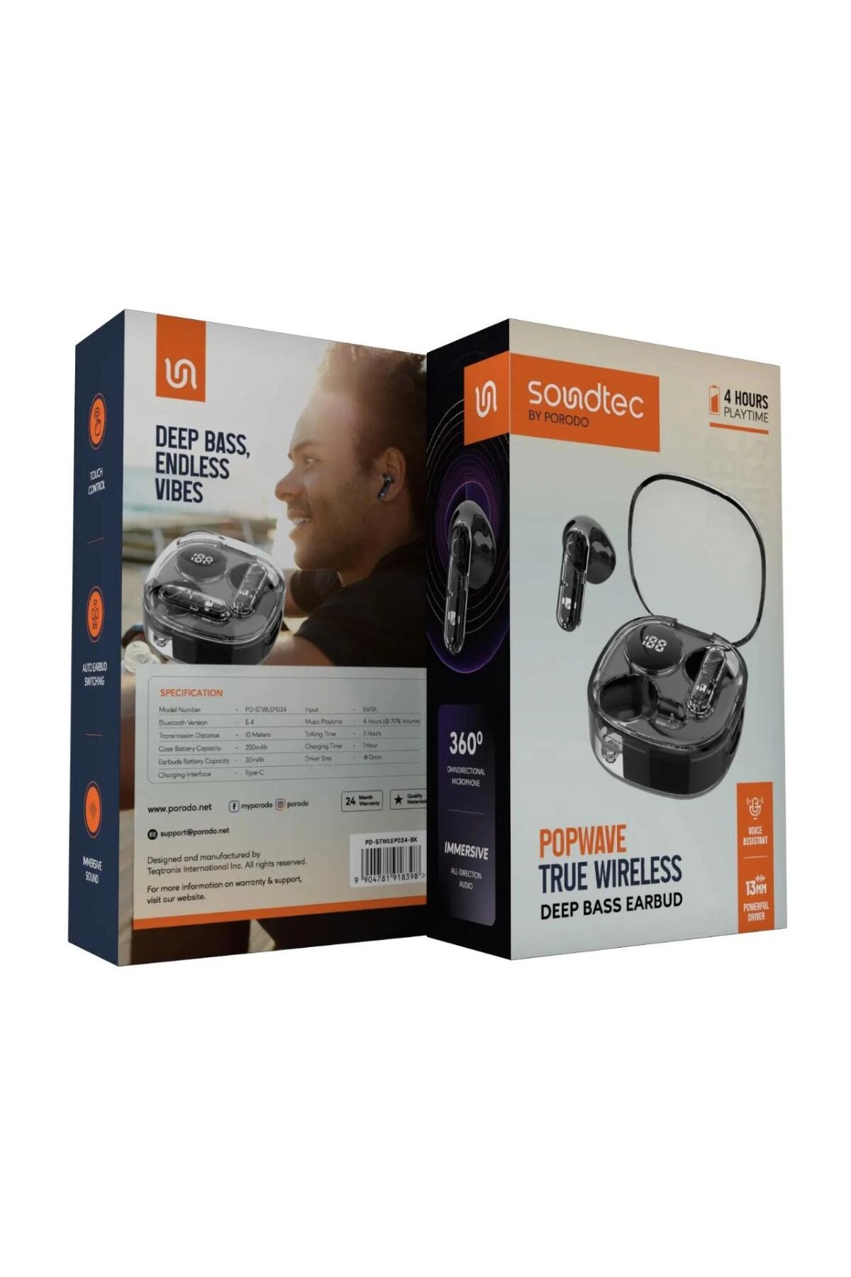 POPWAVE Wireless Earbud