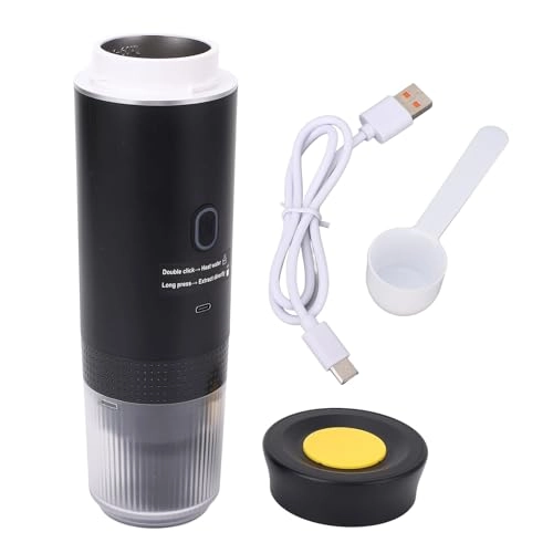 Portable Electric Coffee Maker - 1.2E+2 Milliliters Fit for NES capsules/for DG capsules/for coffee powder box
