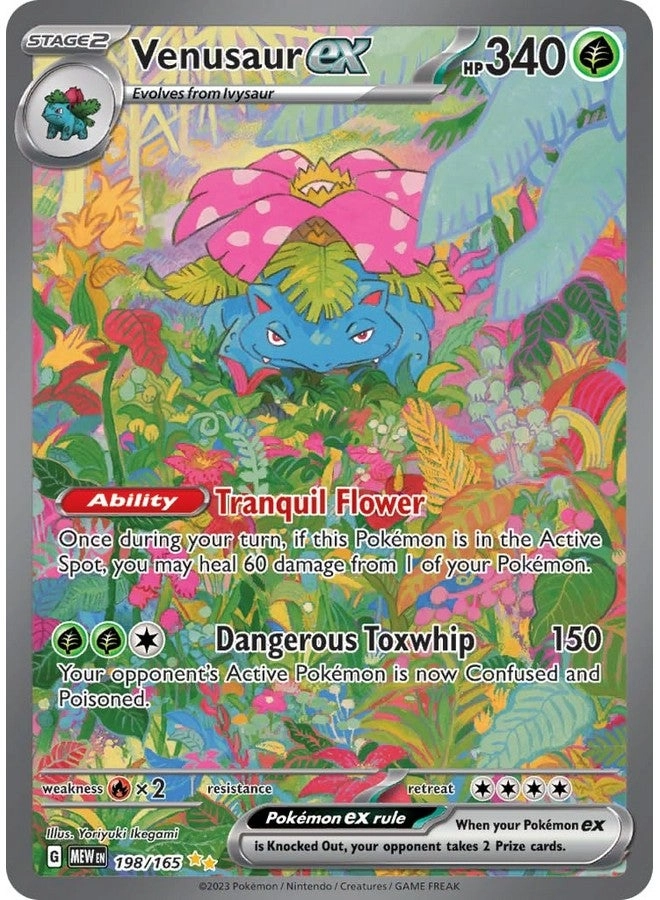 Pokémon Venusaur Ex 198/165