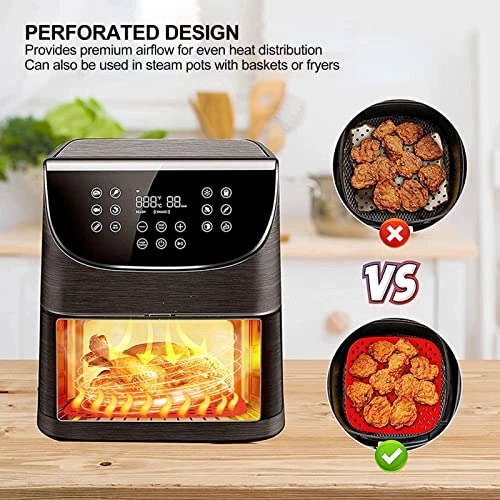 Air Fryer Mats - Silicone 4pcs