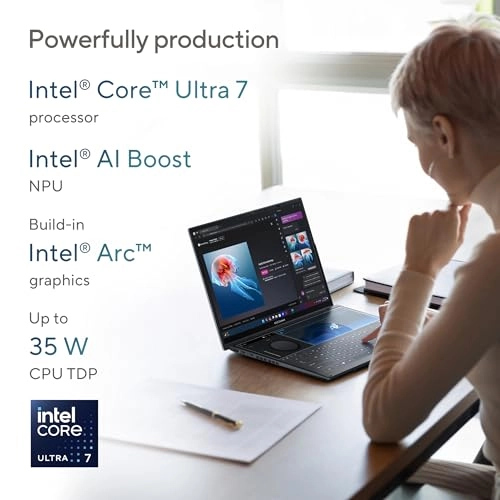 Zenbook DUO UX8406MA-DS76T - 14'' Core Ultra 7-155H 16GB DDR5 1TB SSD