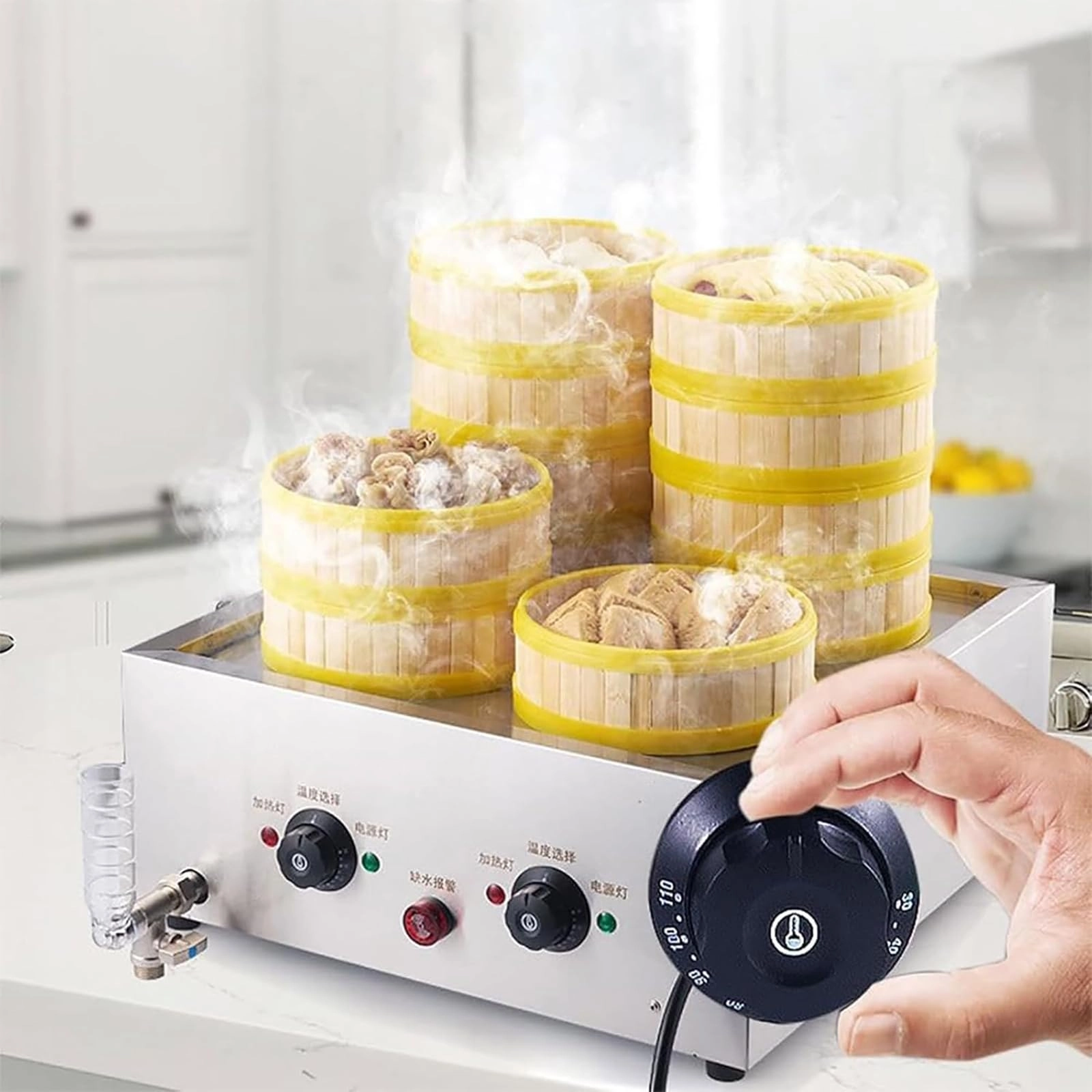 ERICAT Bread Steamer - 4000W 4 holes 30-150°C