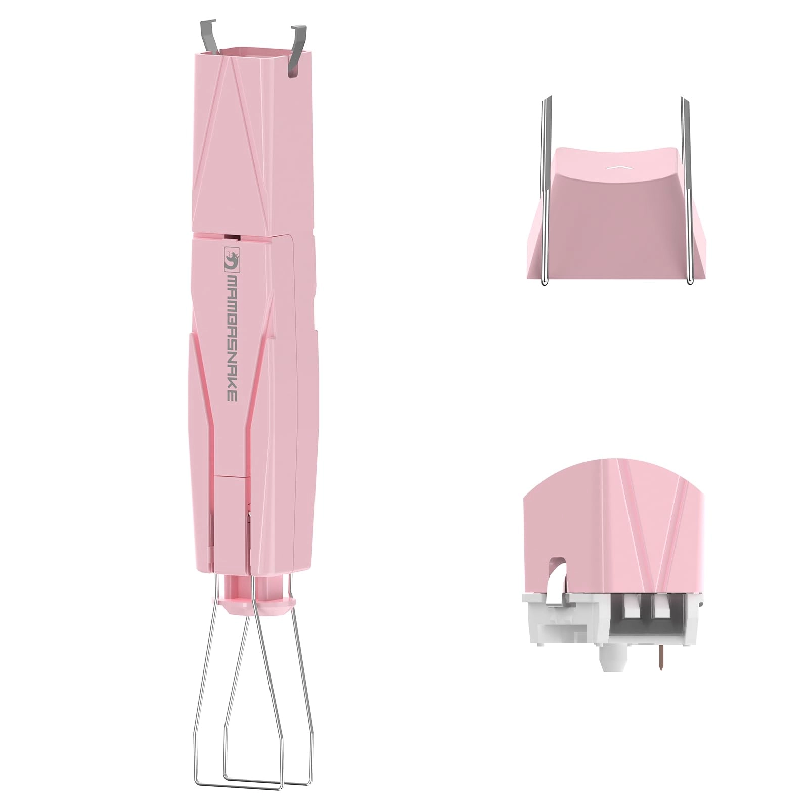 2-in-1 Keycap Switch Puller - 304 Stainless Steel Blue