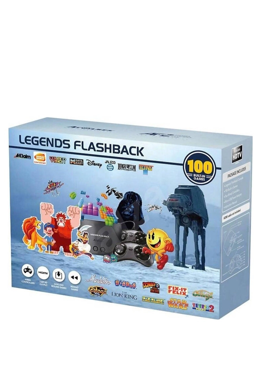 Atari Flashback Legend Edition - 100 Built-In Games 720p