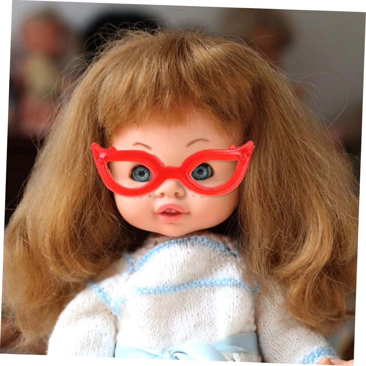 Mini Doll Glasses - 4.00X3.20X1.20cm 1 60pcs