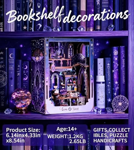 Book Nook Kit - LUNA TAROT