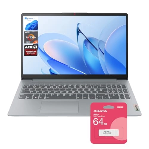 IdeaPad Slim 3 - 15.6'' Ryzen 5 5625U 16GB DDR4 512GB SSD + UC310 - 64GB USB Flash Drive
