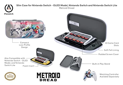 Slim Case - for Nintendo Switch OLED Model Metroid Dread