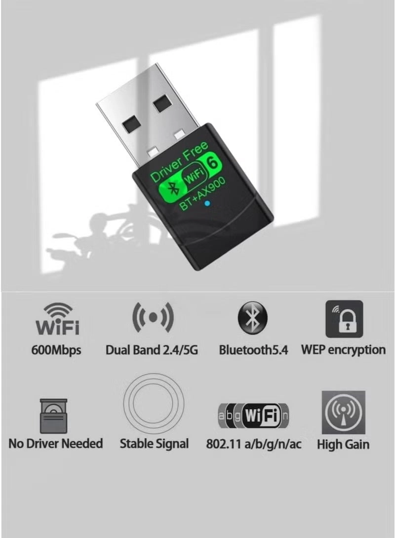 Rock Adapter - 2.4Ghz/5 Ghz USB Wireless